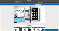 Desktop Screenshot of henry.com.br